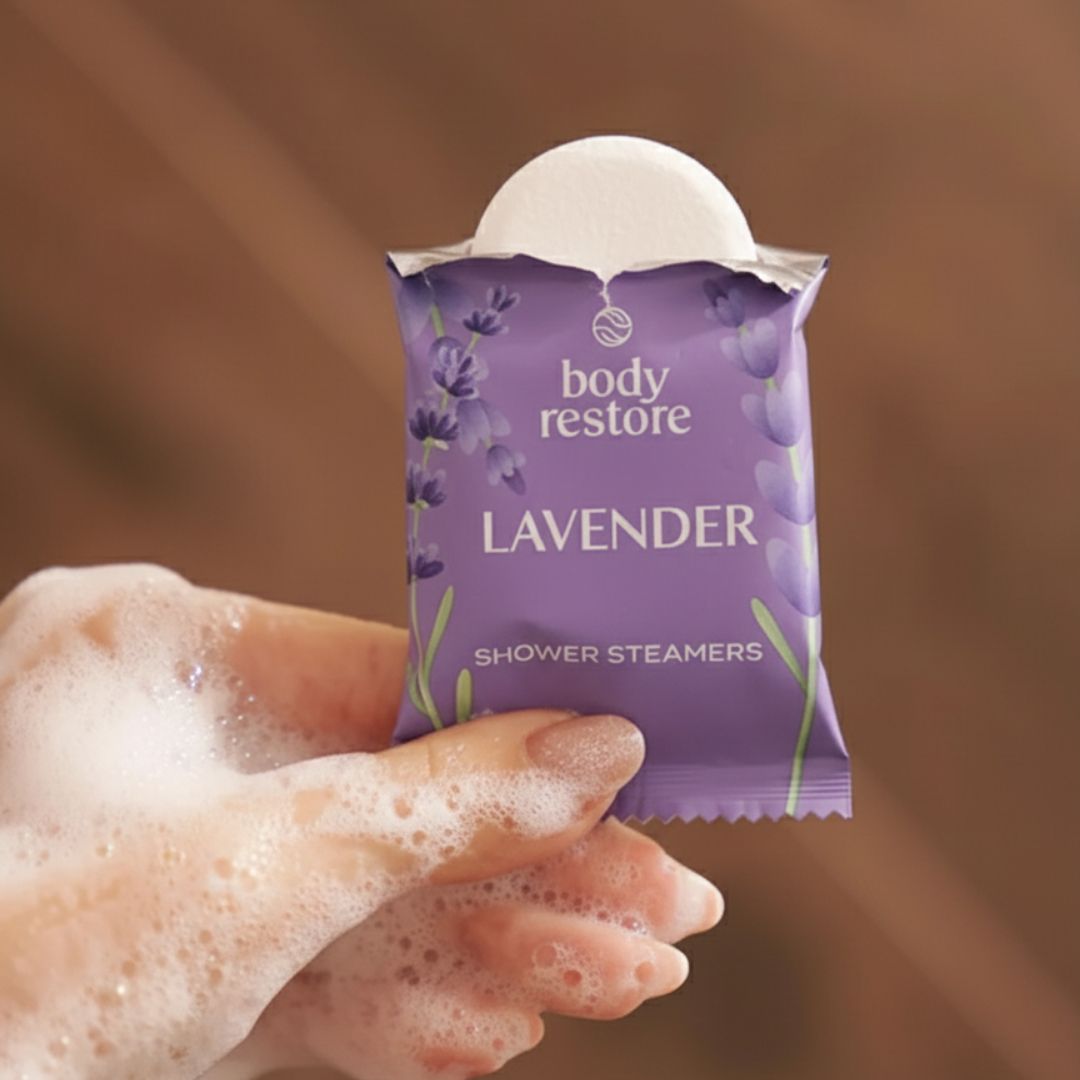 Lavendel Shower Steamers - Giftbox 6 Pack