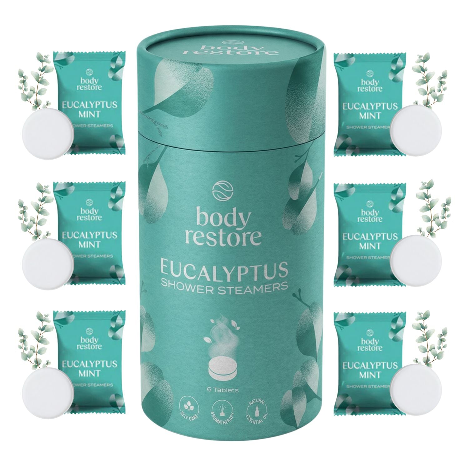 Eucalyptus Shower Steamers - Giftbox 6 Pack