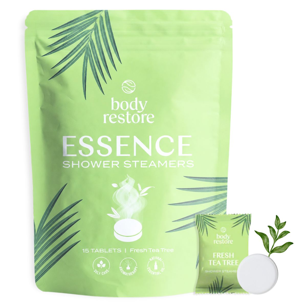 Coffret Essence – Tea Tree Shower Steamers – lot de 15