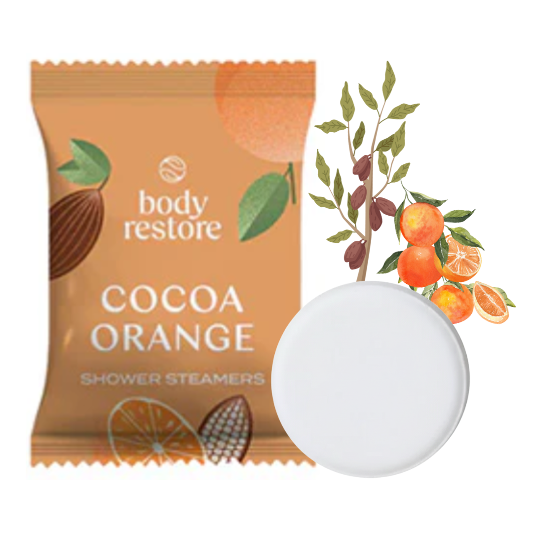 Orange Shower Steamer