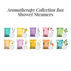 Coffret de soins personnels complet - Shower Steamers, masques pour les yeux et sels de bain