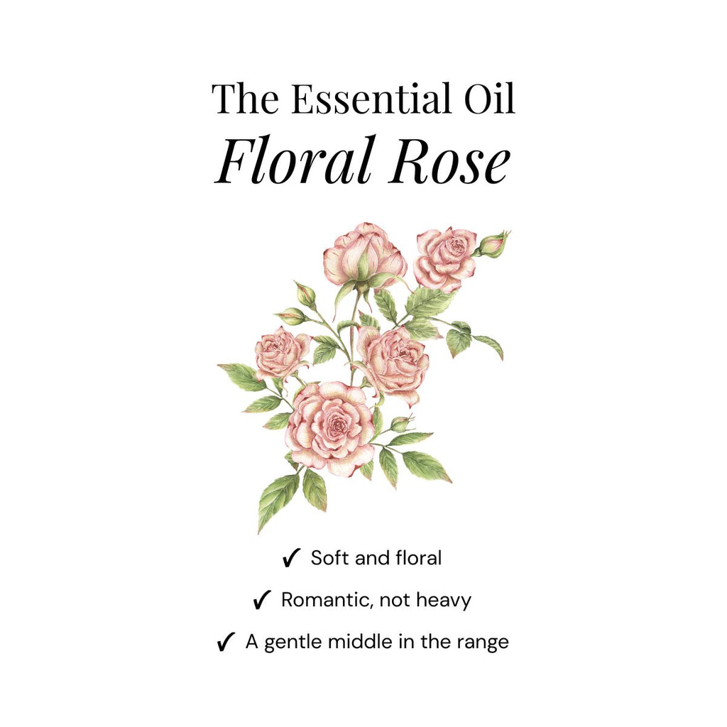 Amore Floral Rose Shower Steamers – lot de 15