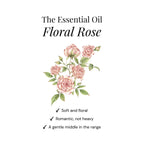 Amore Floral Rose Shower Steamers – lot de 15