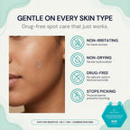 Patchs anti-imperfections - Patchs invisibles contre l’acné (90 pièces)