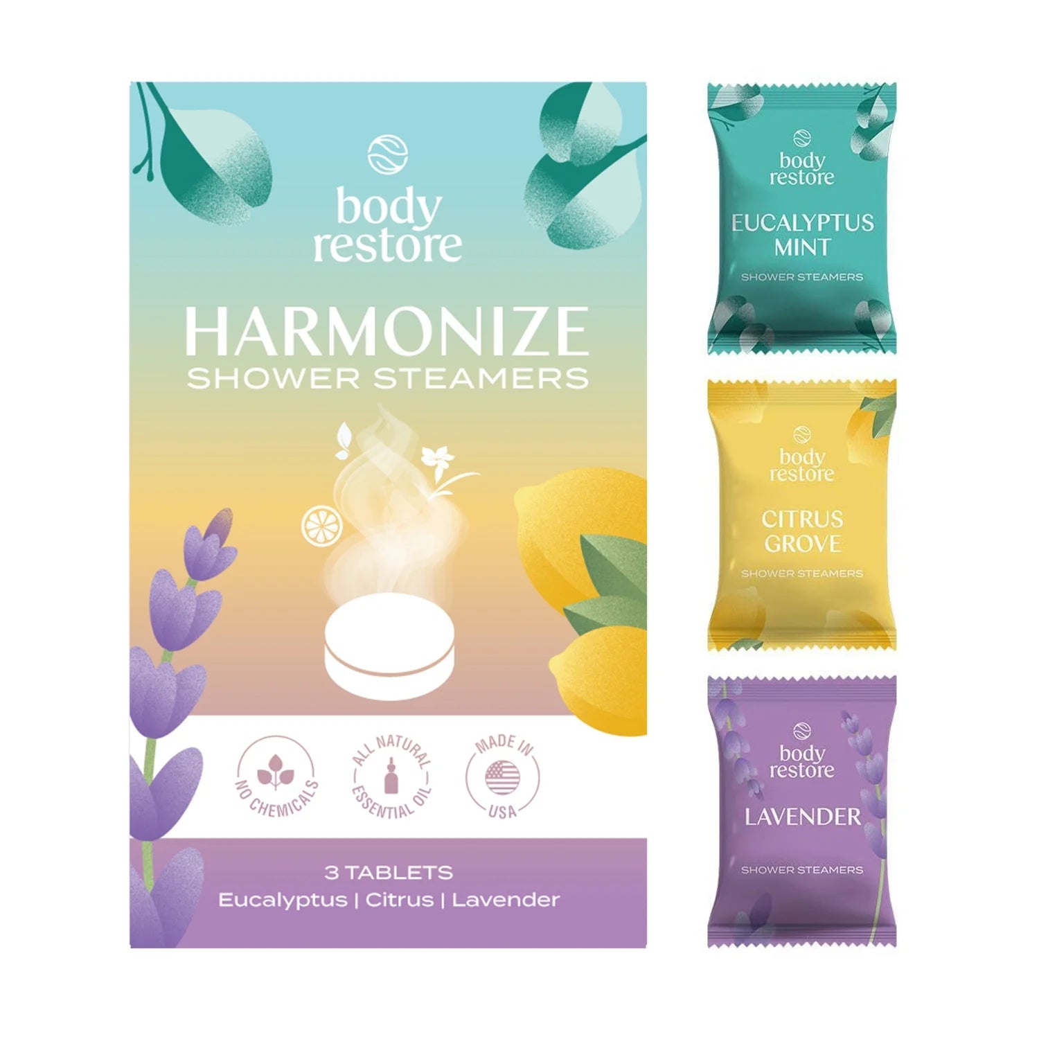 Harmonize Shower Steamers - Sample Box