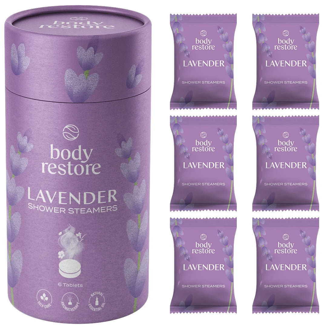 Lavendel Shower Steamers - Giftbox 6 Pack