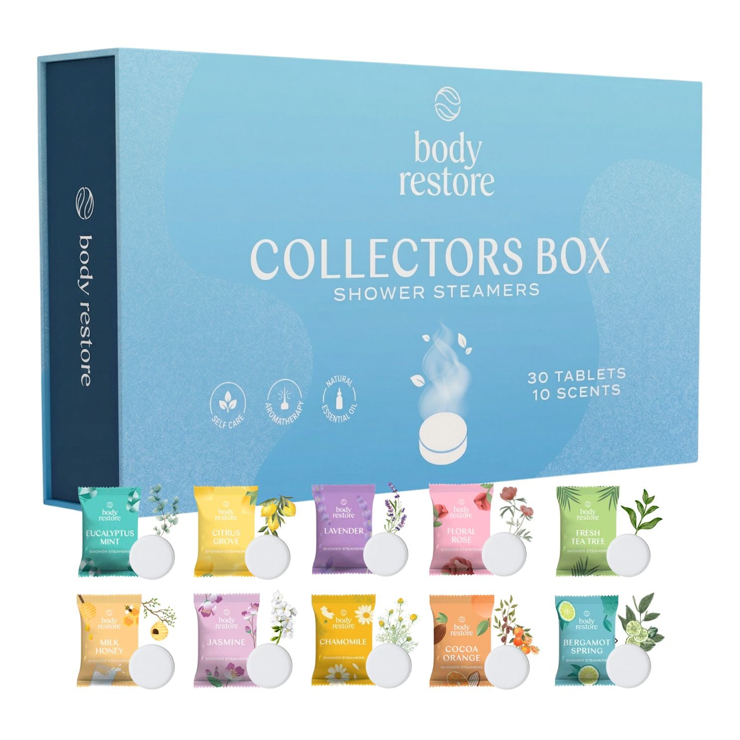 Aromatherapy Collection Box - 30 Shower Steamers