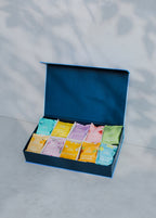 Coffret de soins personnels complet - Shower Steamers, masques pour les yeux et sels de bain