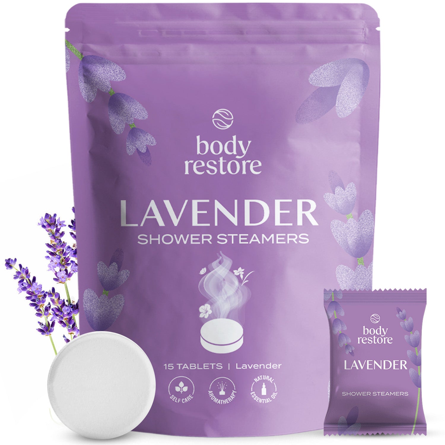 Lavendel Shower Steamers - 15 Pack