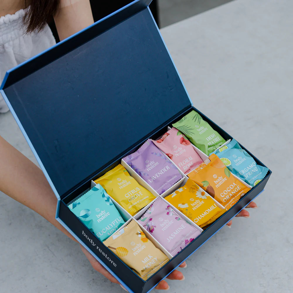 Aromatherapy Collection Box - 30 Shower Steamers