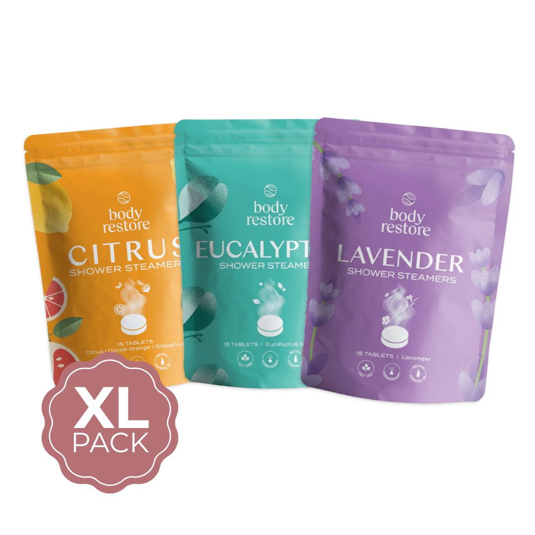 Wellness XL Bundel – Shower Steamers Voordeelpack