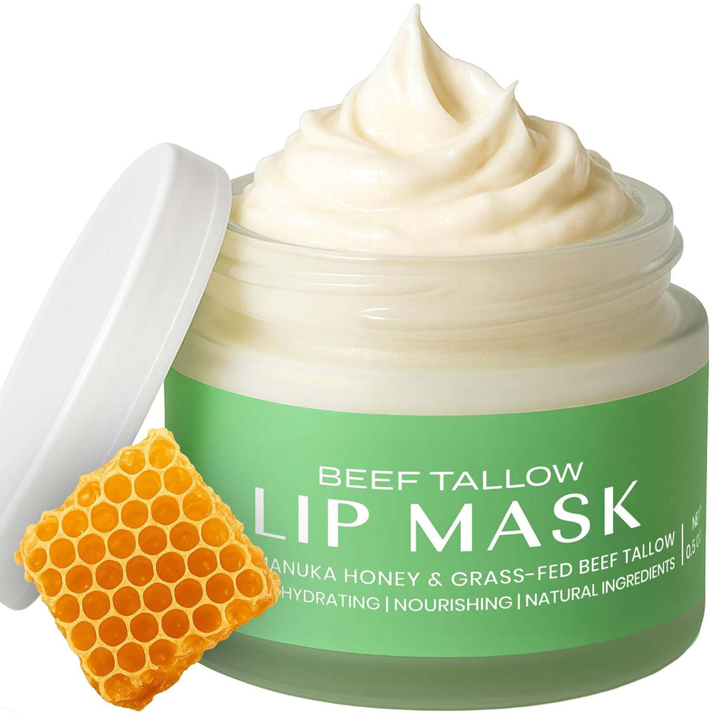 Masque à lèvres au suif de bœuf – bergamote