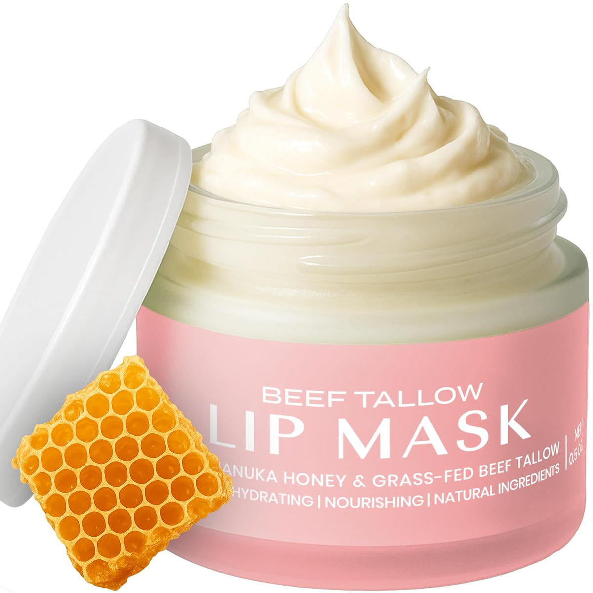 Masque à lèvres au suif de bœuf – sans parfum