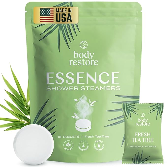 Tea Tree Shower Steamers - 15 Pack