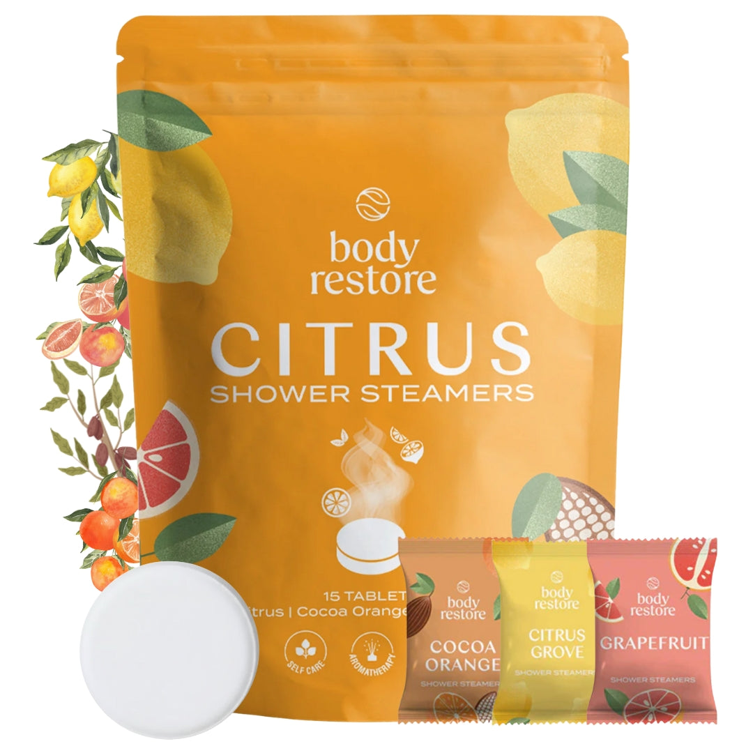 Citrus Shower Steamers - 15 Pack