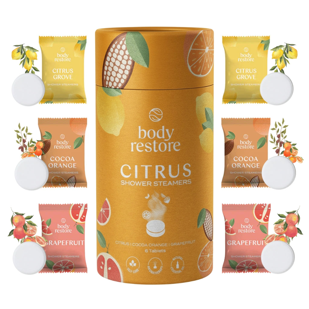 Citrus Mix Shower Steamers - Giftbox 6 Pack