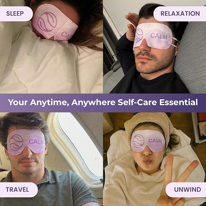 Lavendel Stoom Oogmaskers - 5 Pack