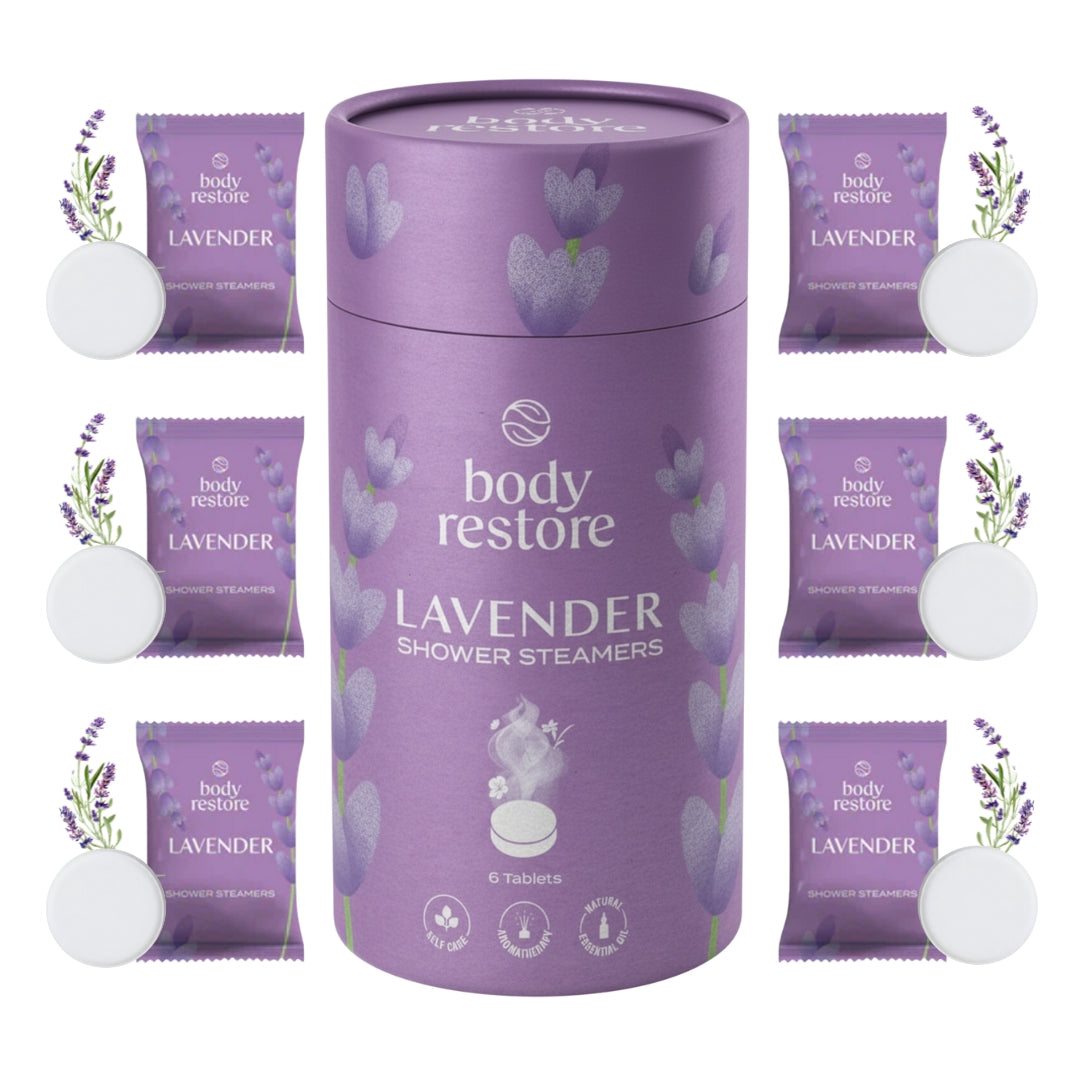 Lavendel Shower Steamers - Giftbox 6 Pack