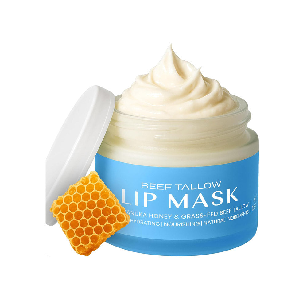 Masque à lèvres au suif de bœuf – menthe poivrée
