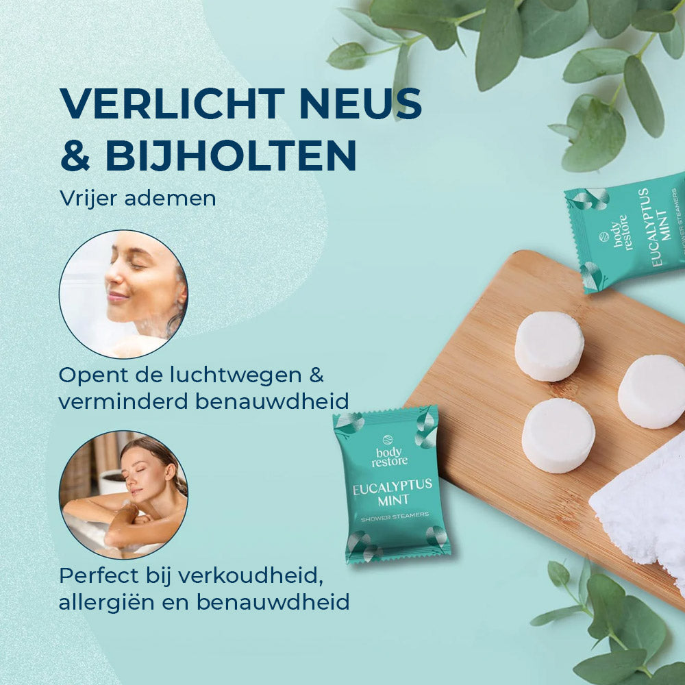 Een verkwikkende spa-ervaring onder de douche