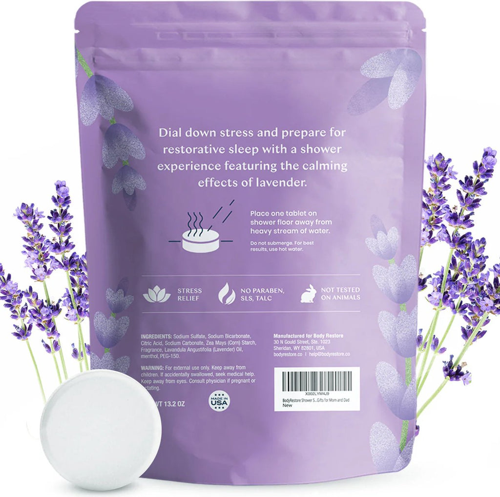 Lavendel Shower Steamers - 15 Pack