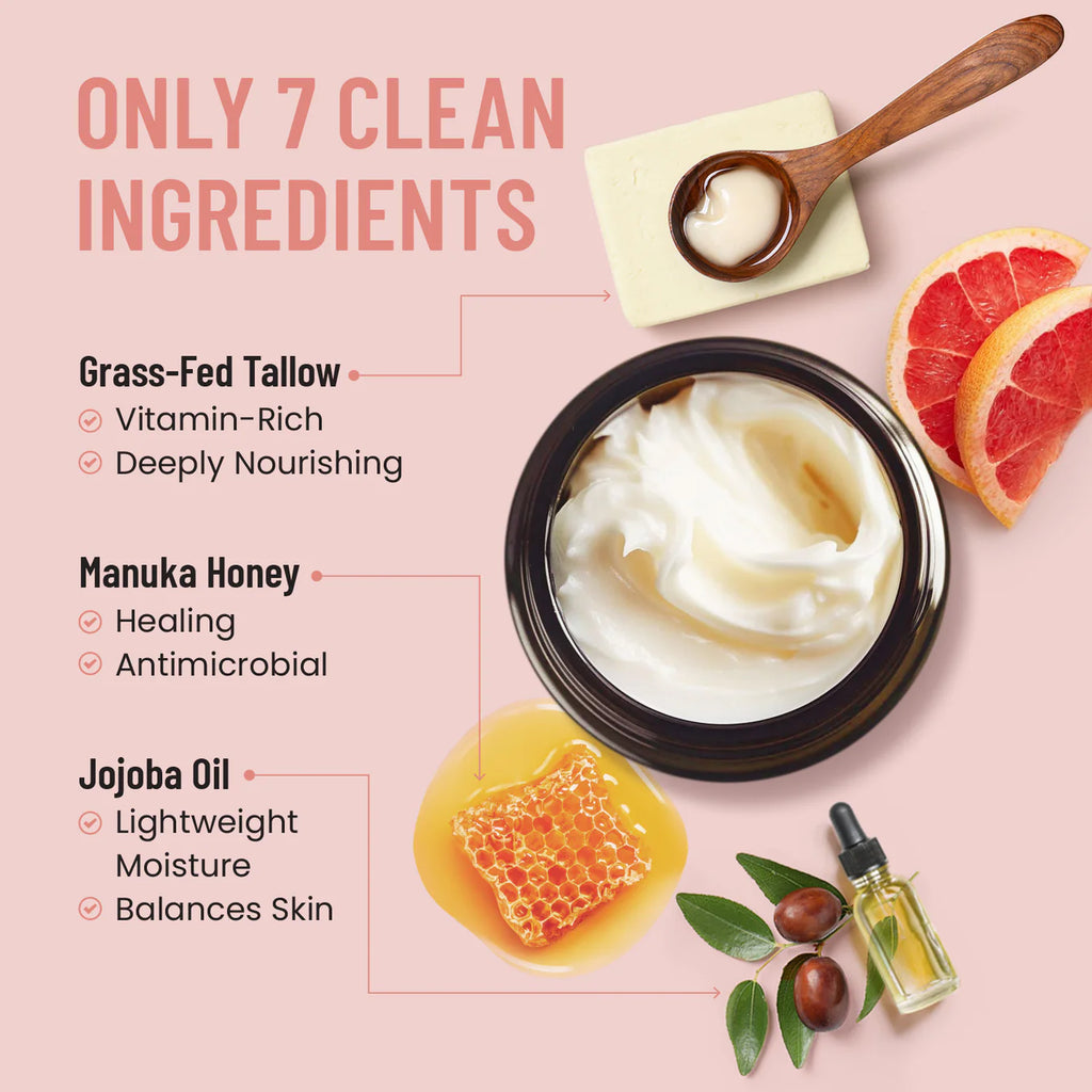 Crème au suif de bœuf - Orange Pamplemousse